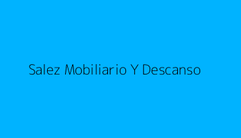 Salez Mobiliario Y Descanso